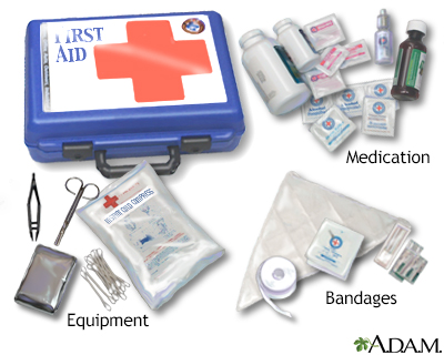 First aid kit