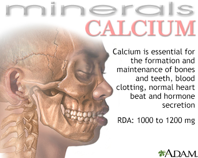 Calcium benefit