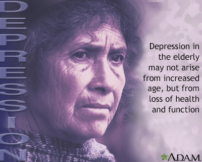 Depression among the elderly